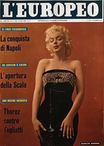 Marilyn monroe cover europeo - monroe,