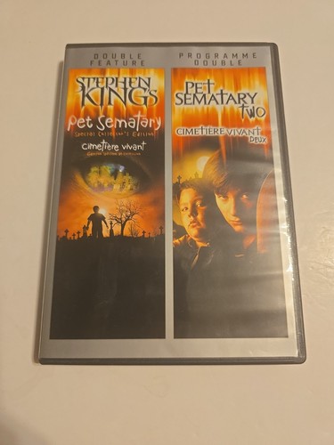 Dvd horror double feature pet - horror,