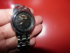 Incredibile OROLOGIO DA UOMO AUTOMATICO SVIZZERO SECTOR 850 Cronografo nero