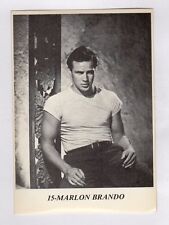 figurina ATTORI I MITI DI HOLLYWOOD NUMERO 15 MARLON BRANDO