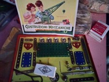 costruzioni meccaniche ami lac gioco simile al meccano vintage