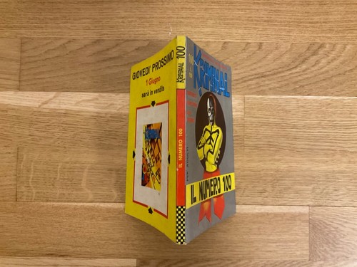 Kriminal 100 originale 1967 - kriminal, n.100