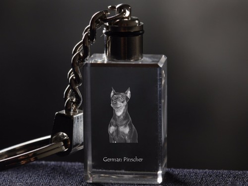 Pinscher tedesco portachiavi - tedesco,,