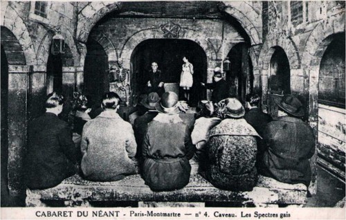 Cpa paris cabaret du - cpa, 75