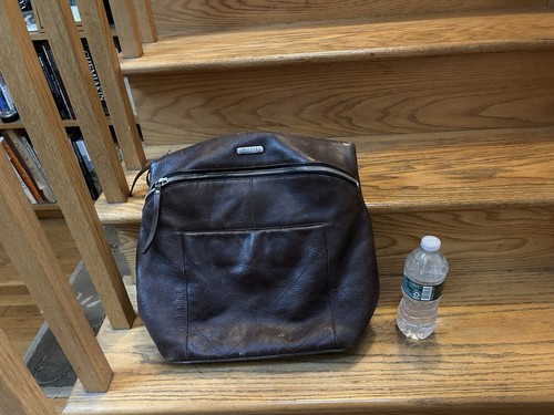 Zaino vintage vera - pelle, di