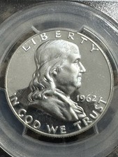 1962 Proof Franklin mezzo