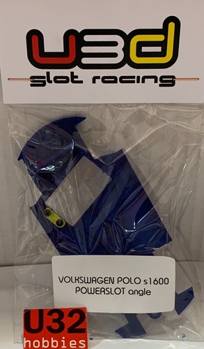 Slot car u3d chasis - car, 3d