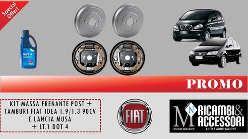 Kit massa frenante post - kit,