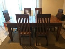 TAVOLO ETNICO + 6 SEDIE VENDO ANCHE SEPARATAMENTE