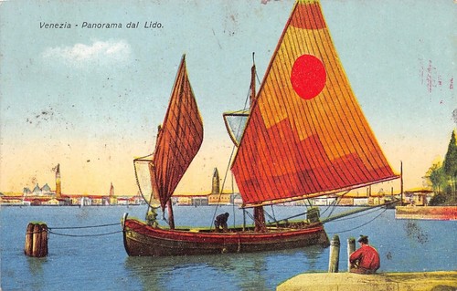 869 cartolina venezia - cartolina,