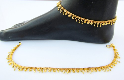 Bracciale cavigliera placcato - bracciale,