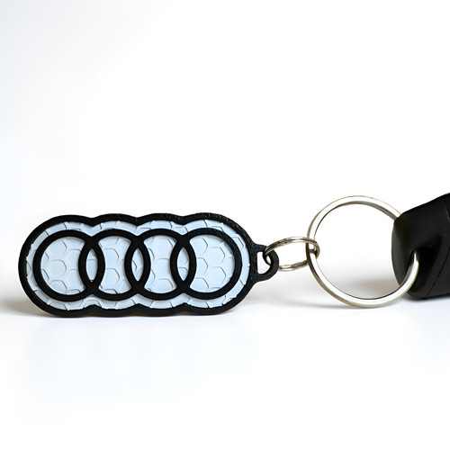 Portachiavi audi logo - audi,