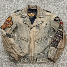 Giacca pelle vintage Harley