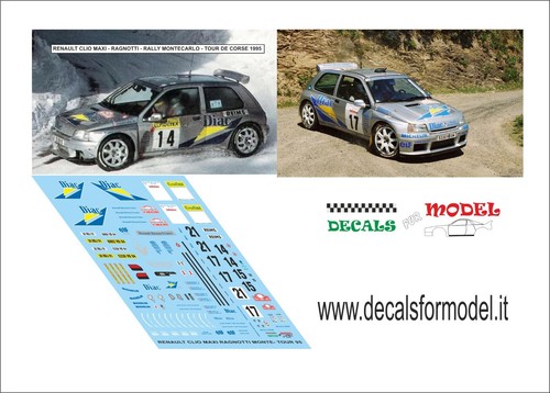 Decals renault clio - renault, maxi