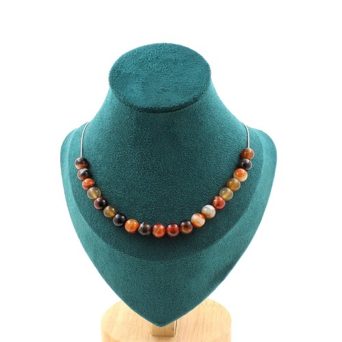 Collana perle agata sogno 8 - 20,