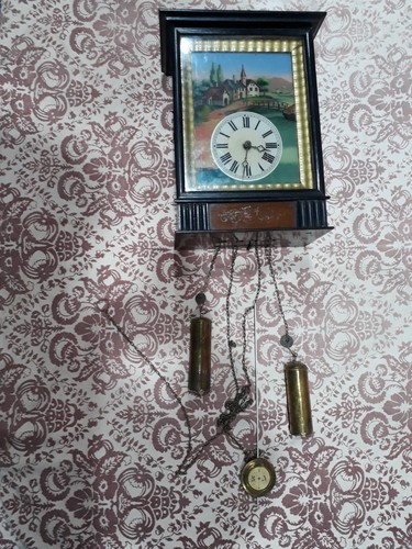 Vecchio orologio parete - da,
