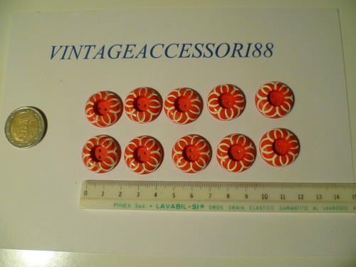 Bottoni plastica incisa - 10,