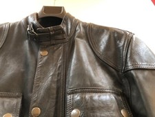 Giubbotto Belstaff Pelle Taglia XL Biker Tipo Gangster Brooklands Cougar blouson