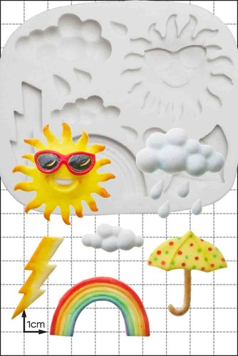 Stampo silicone meteo uso - |,
