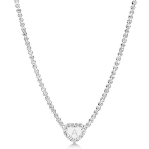 Collana tennis argento 925 - collana,