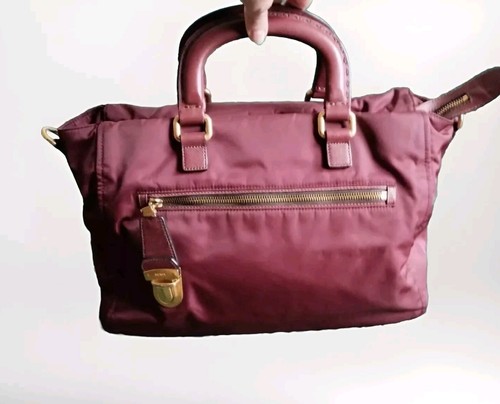 Borsa prada tessuto con - prada,