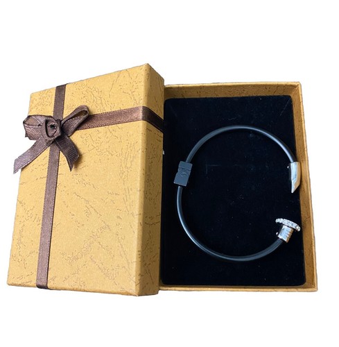 Bracciale acciaio chiodo uomo - bracciale,