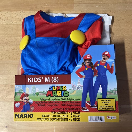 Costume super mario deluxe - super,