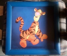 QUADRO IN LEGNO cartone animato Tigro walt Disney WINNIE THE POOH
