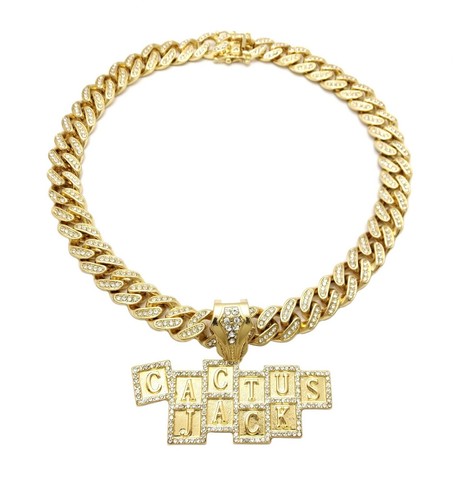 Collana catena cubana pietra