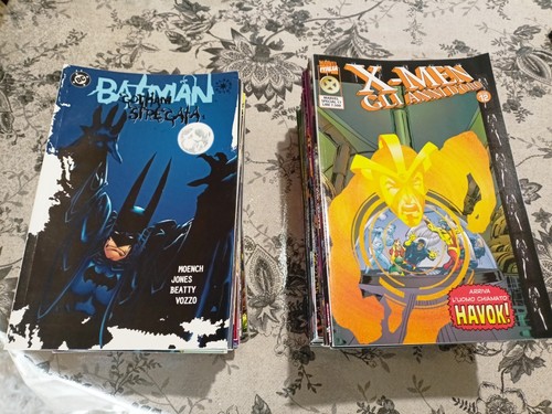 Lotto fumetti marvel - e, dc