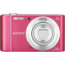Sony Cyber-shot DSC-W810 20,1 MP 6X fotocamera digitale compatta rosa 85% nuova