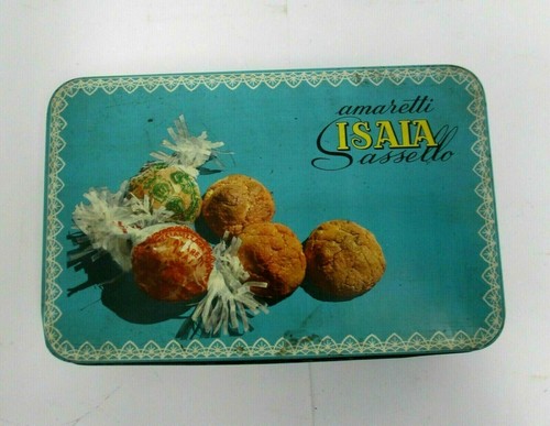 Scatola latta amaretti - scatola,
