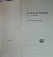 Poeti del novecento italiani - novecento,