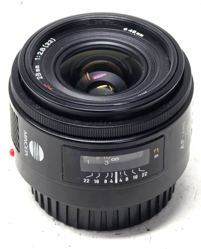 Minolta maxxum obiettivo - maxxum,