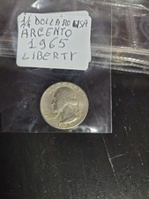 1/4 Dollaro D'argento Usa 1965