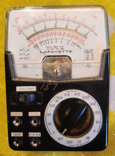 Multimetro analogico vintage