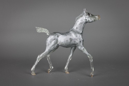 Ooak clearware dapple - dapple, sliver
