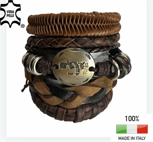 Bracciali uomo pelle in - 5,