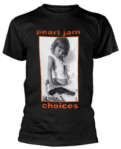 Shirt nera uomo pearl jam - uomo,