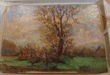 XX secolo. Campagna Romana, Lazio, Roma.  Olio su tela. Firmato. 