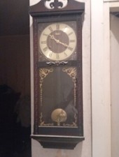 Orologio a pendolo anni 70 finemente lavorato