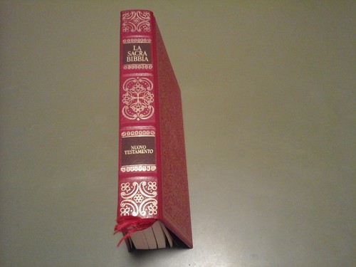 Libro sacra bibbia - -,