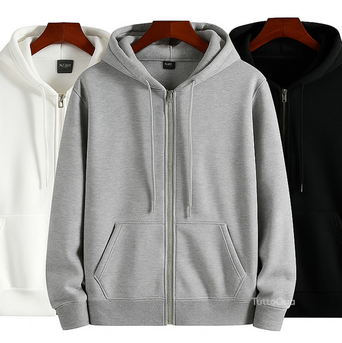 Felpa uomo con - felpa, zip