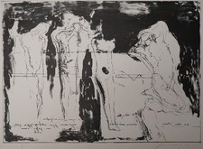 1965 PIERO GUCCIONE FIGURE IN