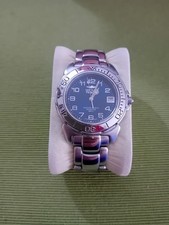 OROLOGIO UOMO SECTOR 450 QUARZO VINTAGE ANNI 90 ACCIAIO CON FONDO BLU OTTIMO