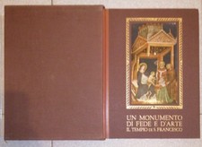 UN MONUMENTO DI FEDE E D'ARTE IL TEMPIO DI S. FRANCESCO - LIBRO - 1982 - L25