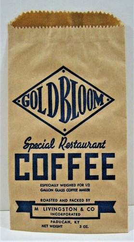 Borsa caffè vintage goldbloom - caffè,