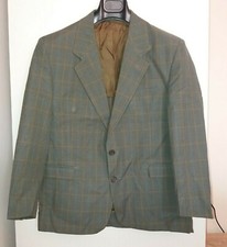 INCOM giacca blazer uomo a quadretti tg. 48 cotone completo vintage quadri