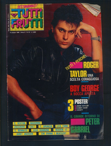 Tutti frutti del - del, 1986