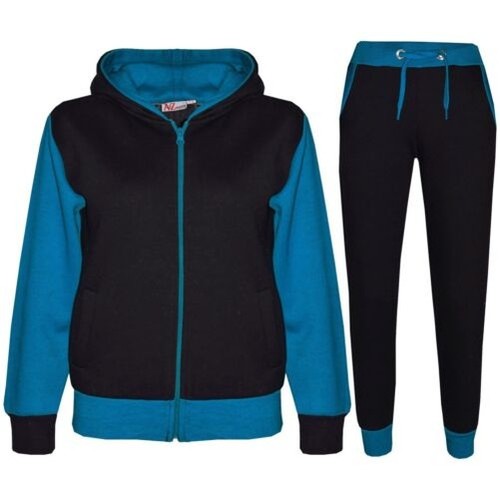 Tuta pile con - in, blu